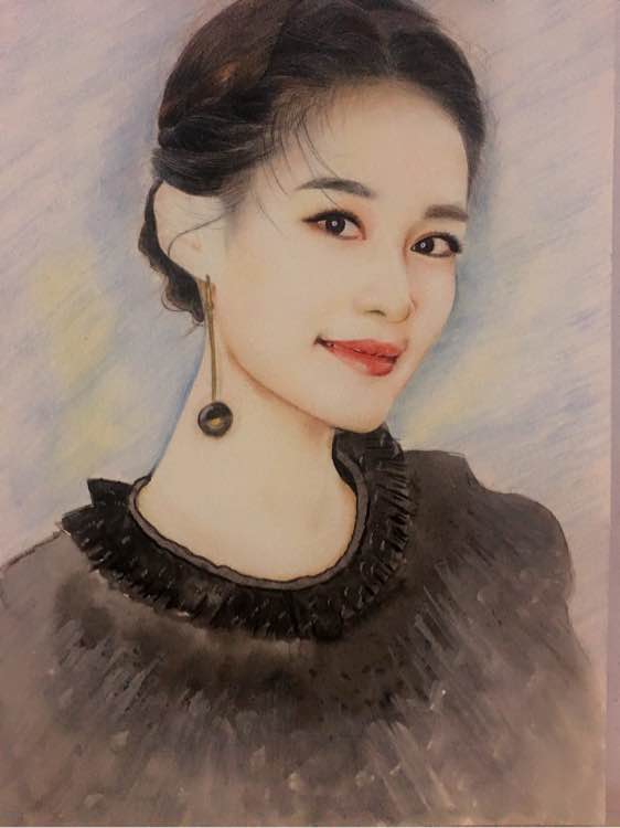 手绘,李沁