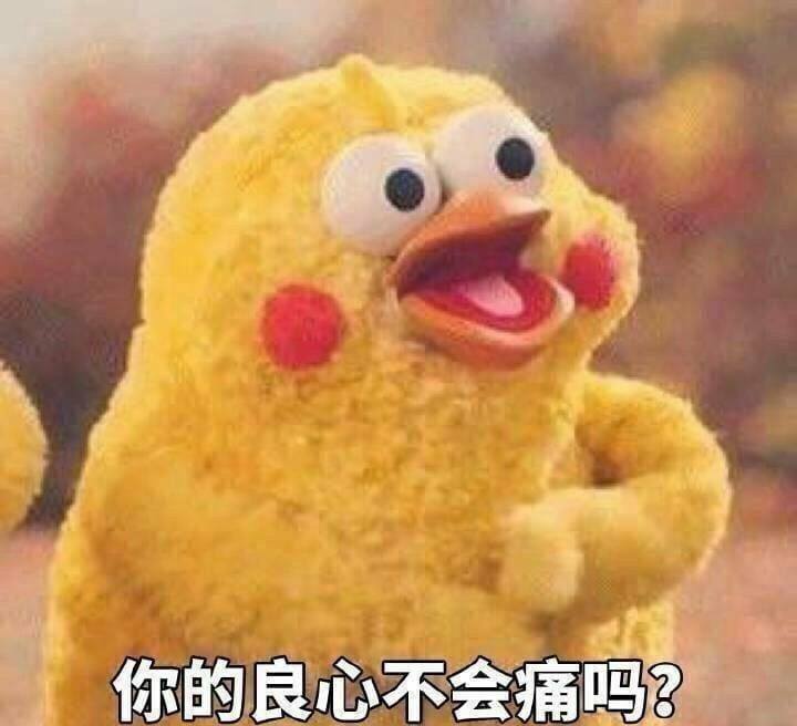 你的良心不会痛吗?