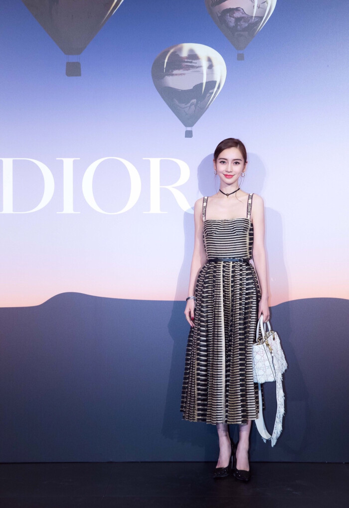 angelababy dior上海恒隆旗舰店开业酒会