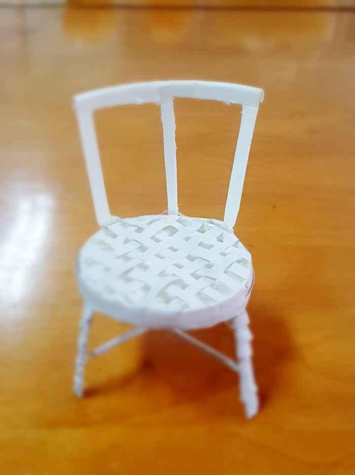 我的手工制作 椅子(一次性杯子)