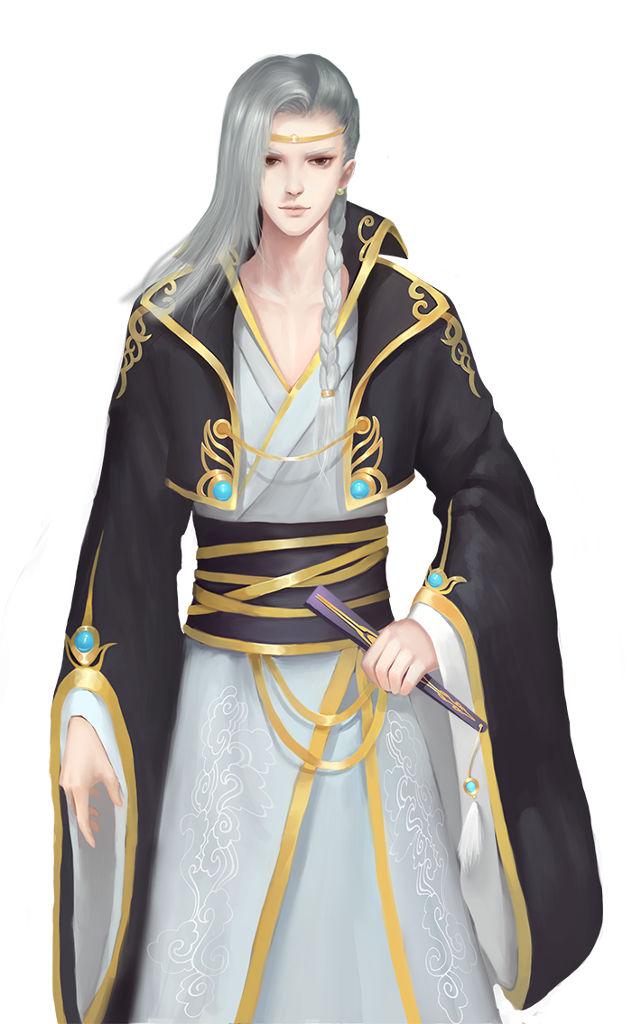 立绘男子