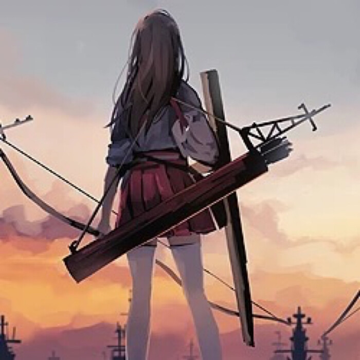 闺蜜/四人组/少女/背影/头像