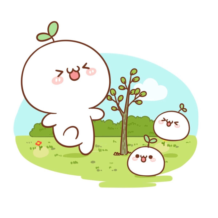 长草颜团子—萌