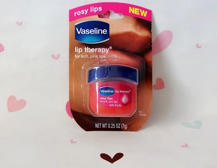 vaseline lip therapy 凡士林润唇膏7g 玫瑰