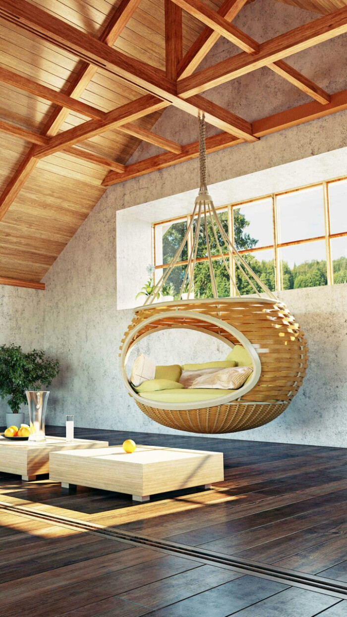 空中阁楼-华为杂志锁屏 是家装设计的难点…-堆