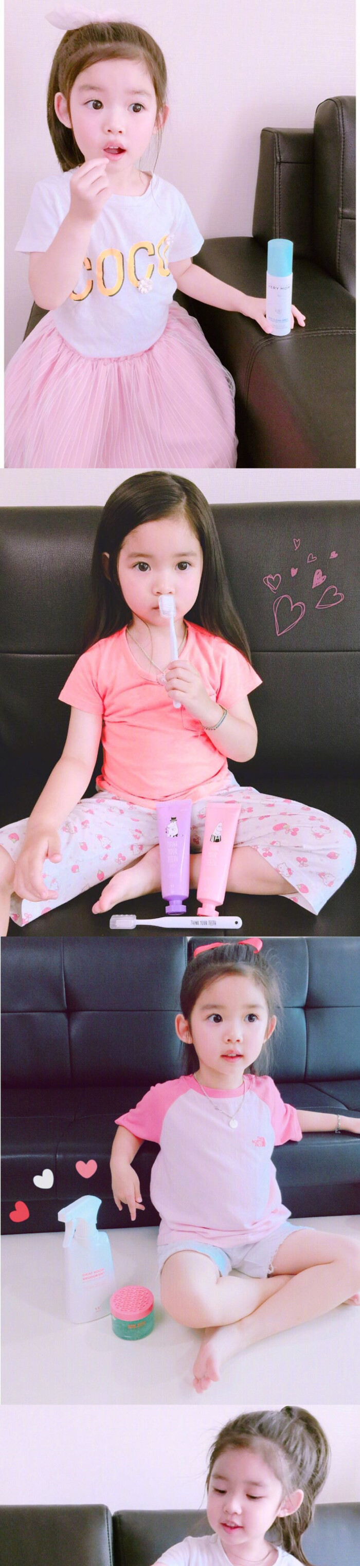 生一个可爱的女儿 给她美美的打扮.