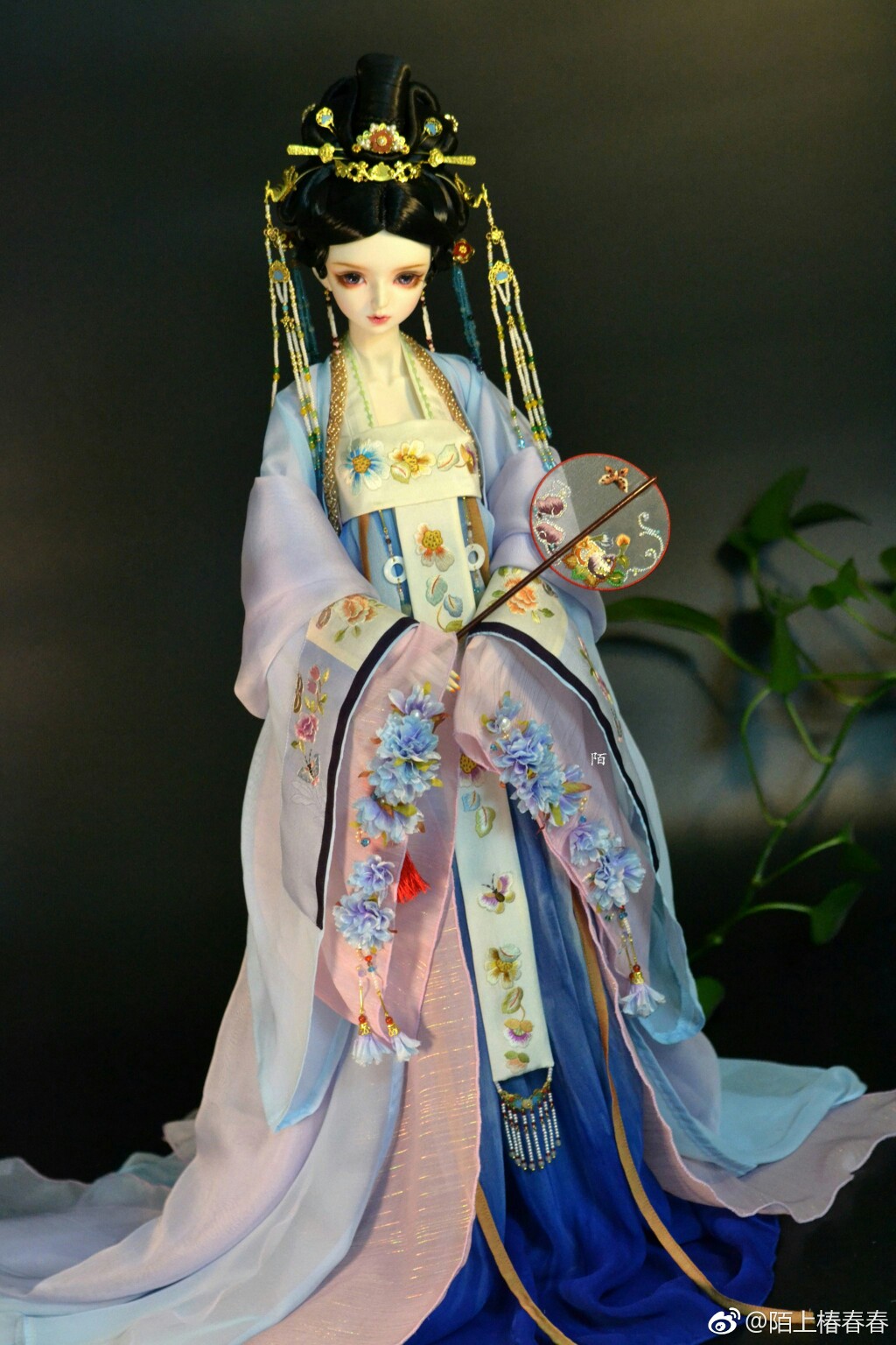 sd娃娃 bjd 玩具 人偶 壁纸 萌物 古风精致美人