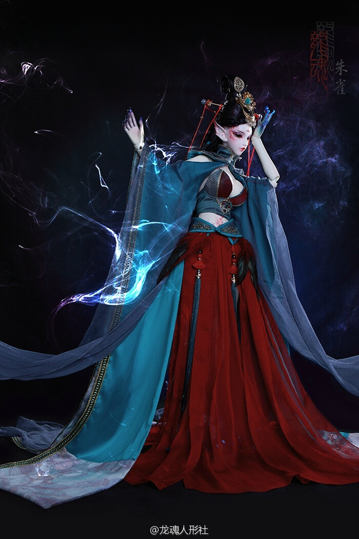 〔朱雀〕sd娃娃 bjd 玩具 人偶 壁纸 萌物 古风精致美人 龙魂人形社