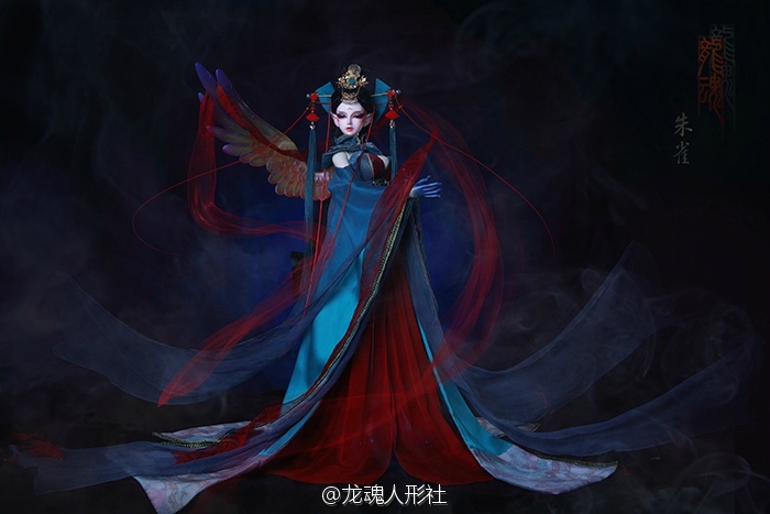 〔朱雀〕sd娃娃 bjd 玩具 人偶 壁纸 萌物 古风精致美人 龙魂人形社