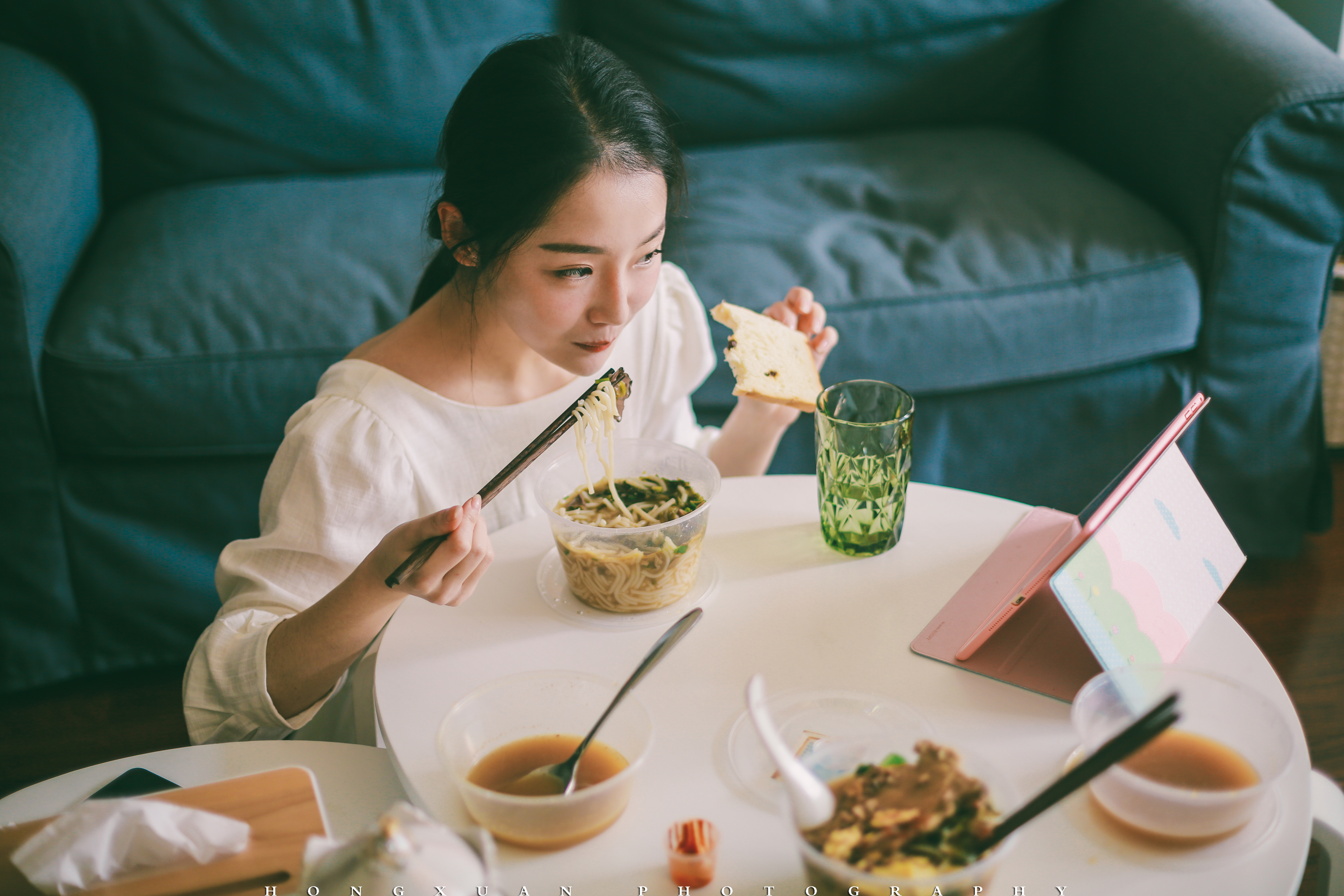 你说快来我家吃饭