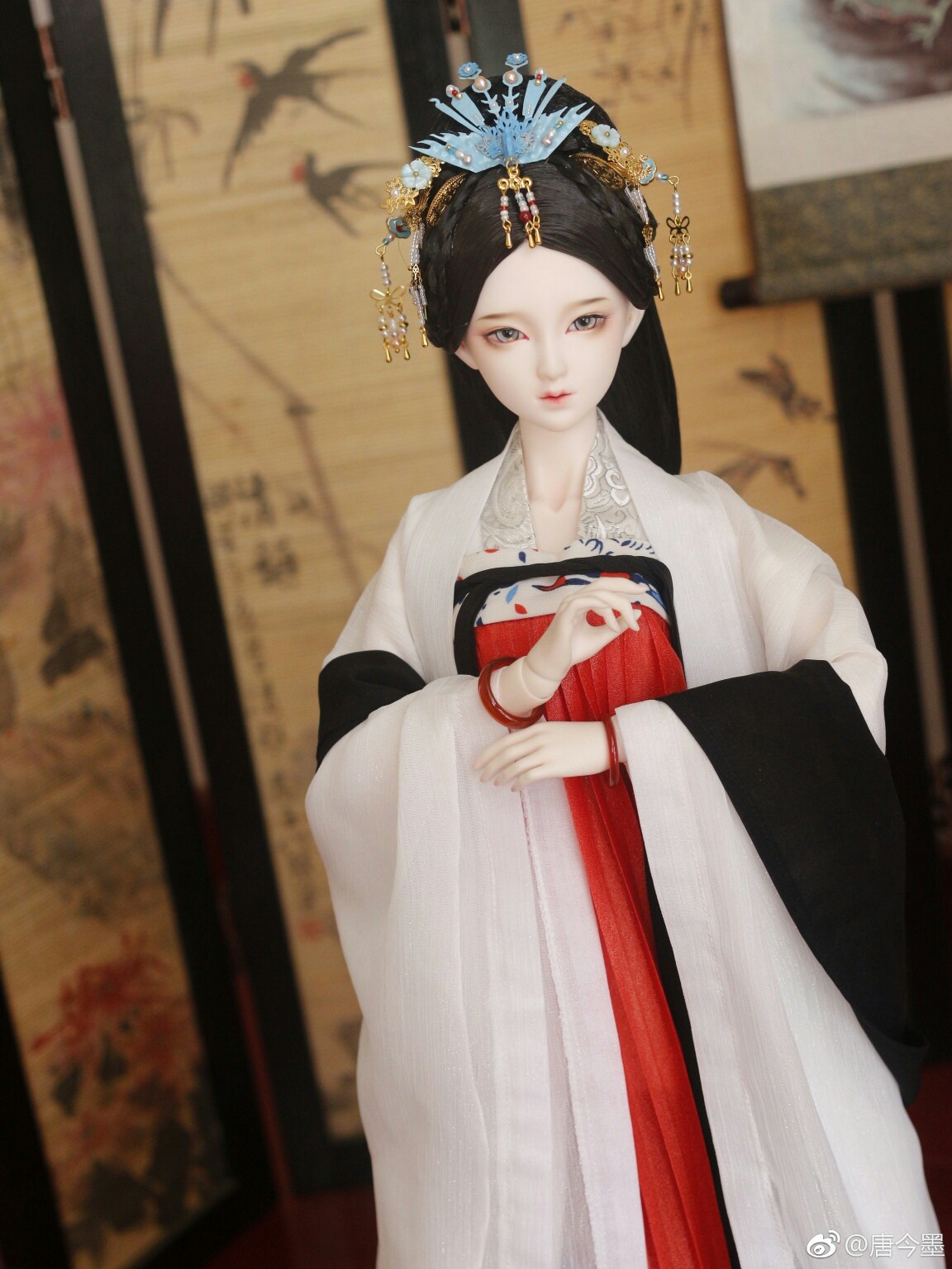 sd娃娃 bjd 玩具 人偶 壁纸 萌物 古风精致美人