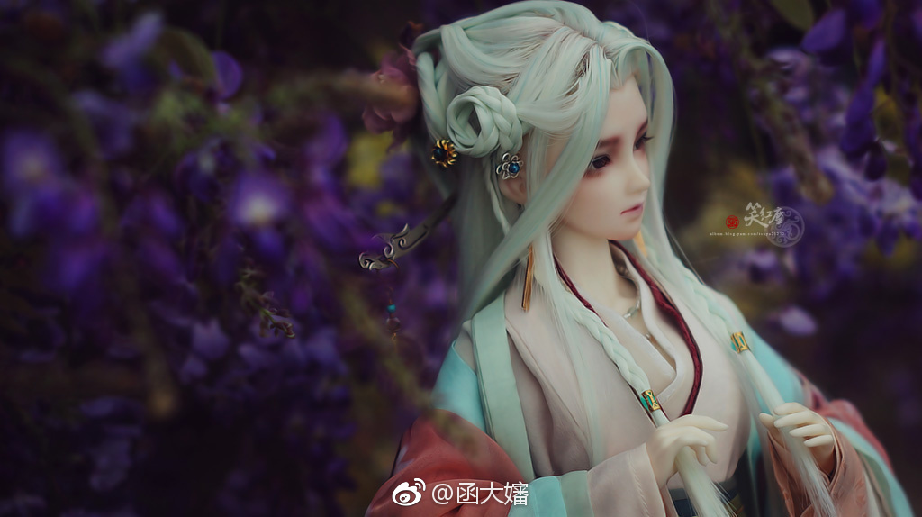 sd娃娃 bjd 玩具 人偶 壁纸 萌物 古风精致美人