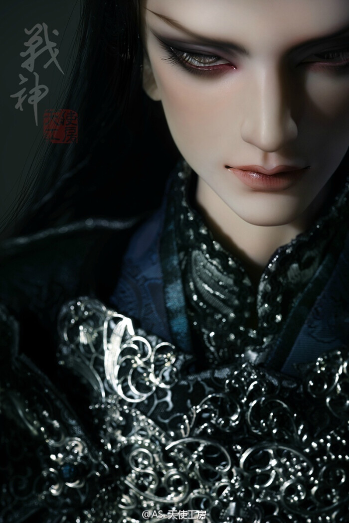 sd娃娃 bjd 玩具 人偶 壁纸 萌物 古风精致美男 as