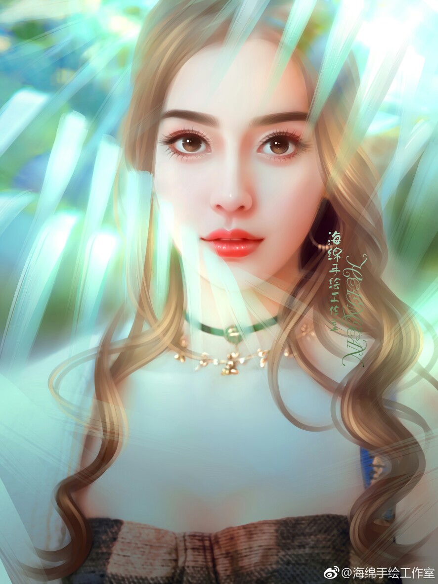 angelababy杨颖「写真」〔海绵手绘工作室〕