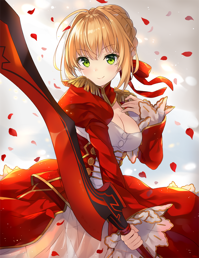 fate extra/ccc/fate grand order 赤saber 尼禄