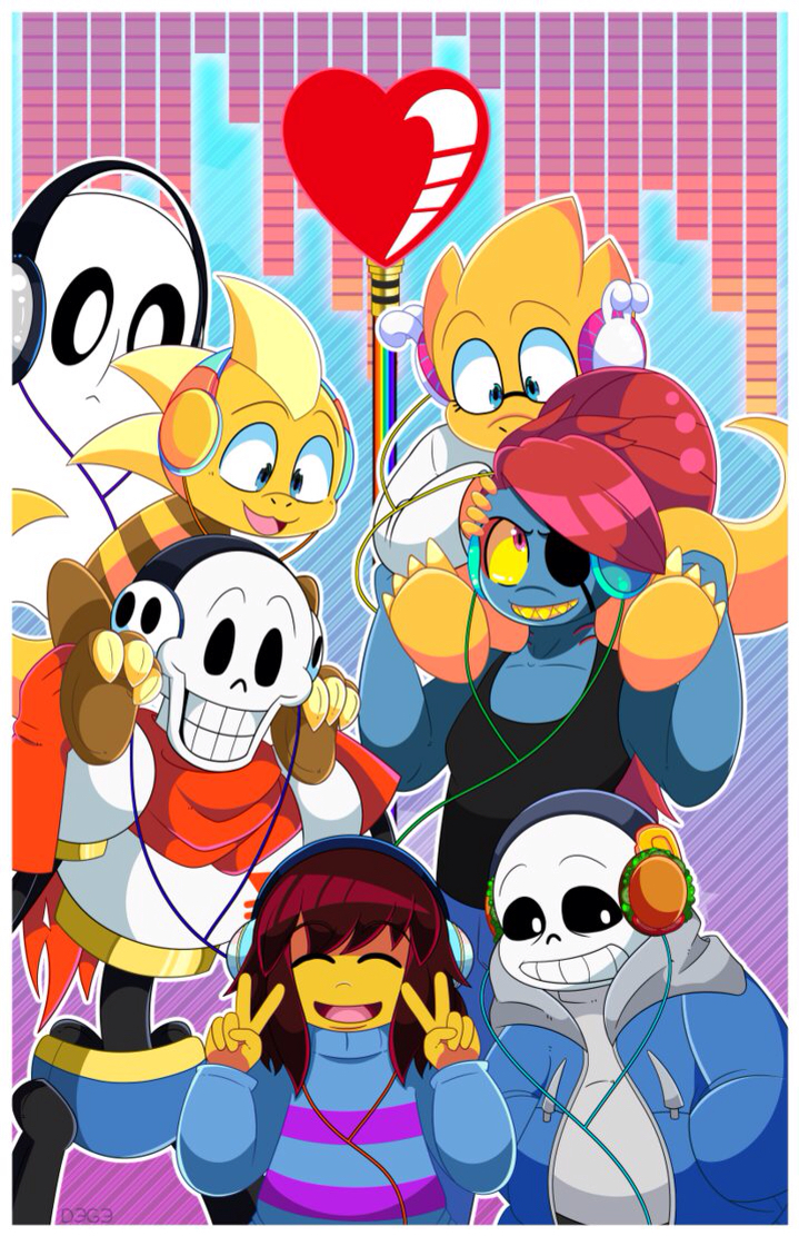 undertale 全员特殊人物(?食糖,食糖!