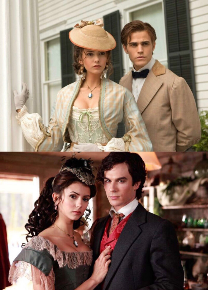 242 nina dobrev(妮娜·杜波夫),paul wesley(保罗·韦斯利),ian