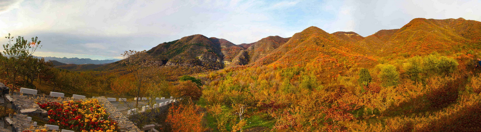 门头沟 东山村秋色