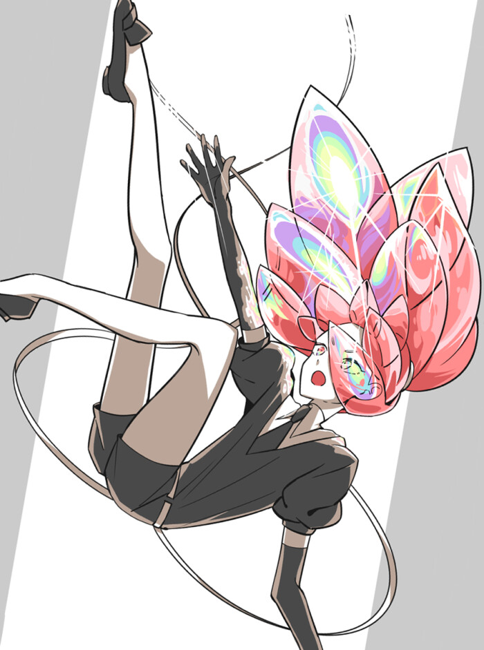 宝石之国 摩根石 摩尔迦画师=umeneko https://www.pixiv.