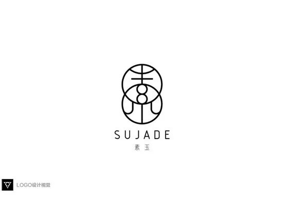 logo设计欣赏# 中国风字体logo设计跫集