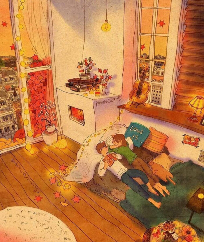 韩国插画师puuun ins: puuung1
