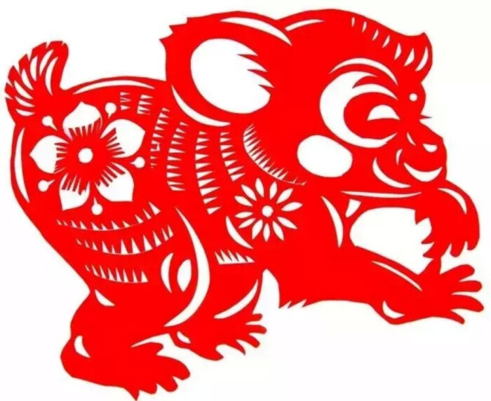 孙立峰剪纸作品之十二生肖——申猴