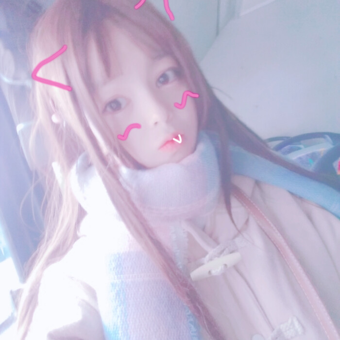 软妹韩系可爱日系萝莉头像动漫少女心粉色系