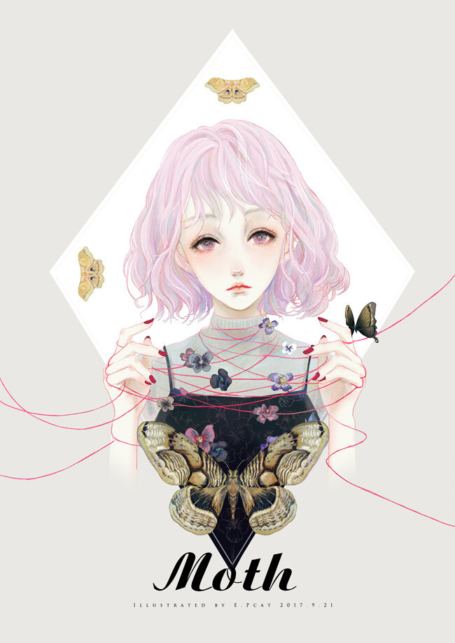 束缚~ 插画师:e.pcat