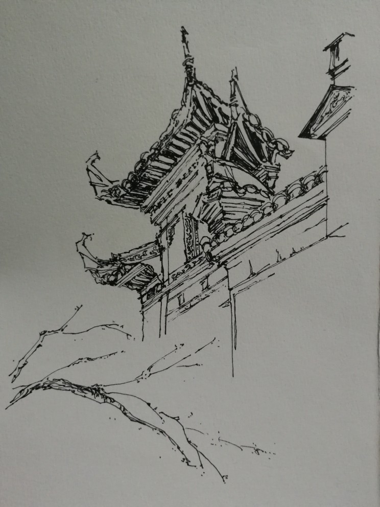 风景速写,屏山