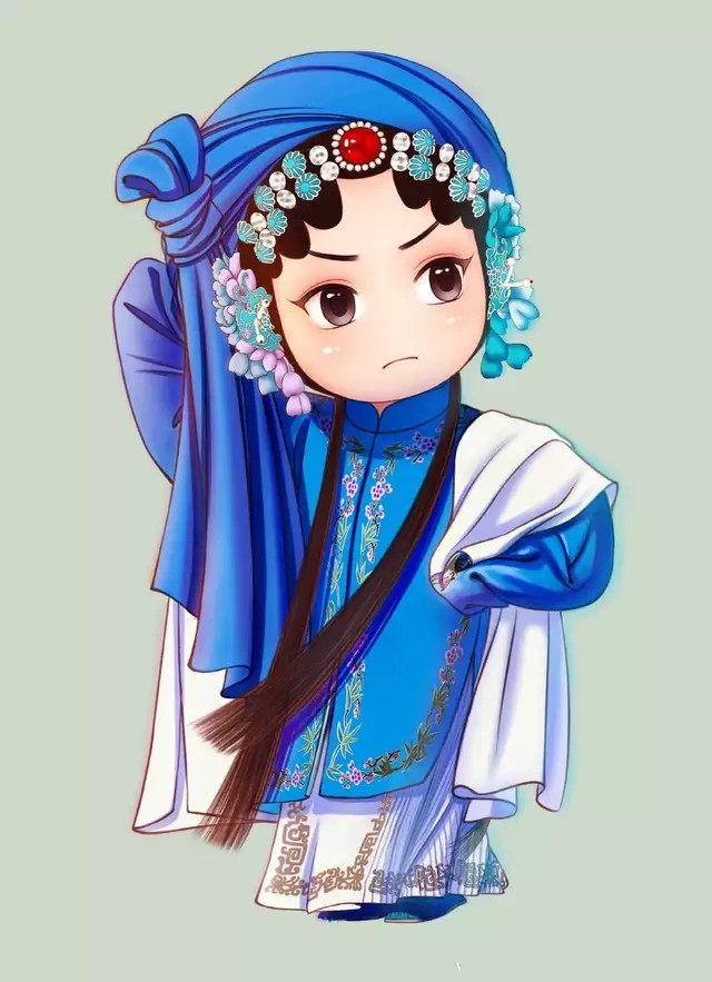 卡通脸谱