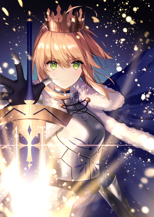 fate/grand order 阿尔托利亚·潘德拉贡 绘师:nec02mi(pixiv id=