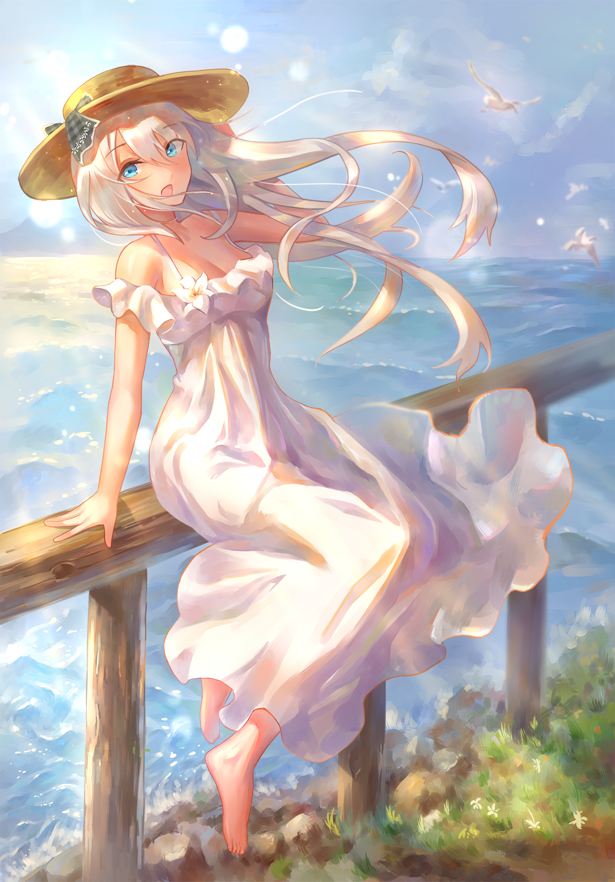 日站搜集-动漫美少女高清画集★【新浪微博:高清无水印iphone萌壁纸