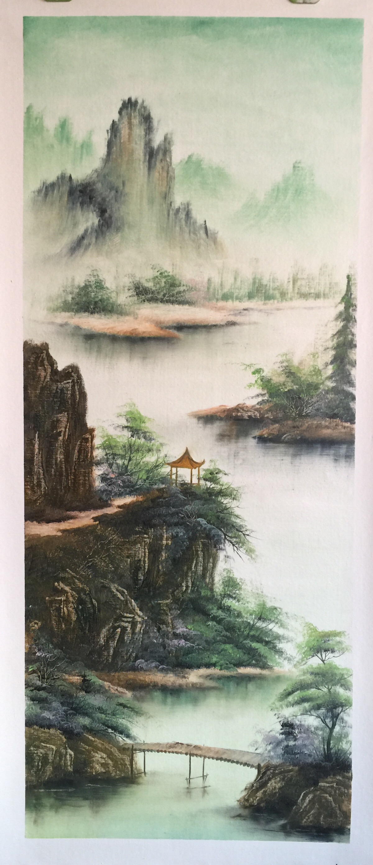 刀笔油画