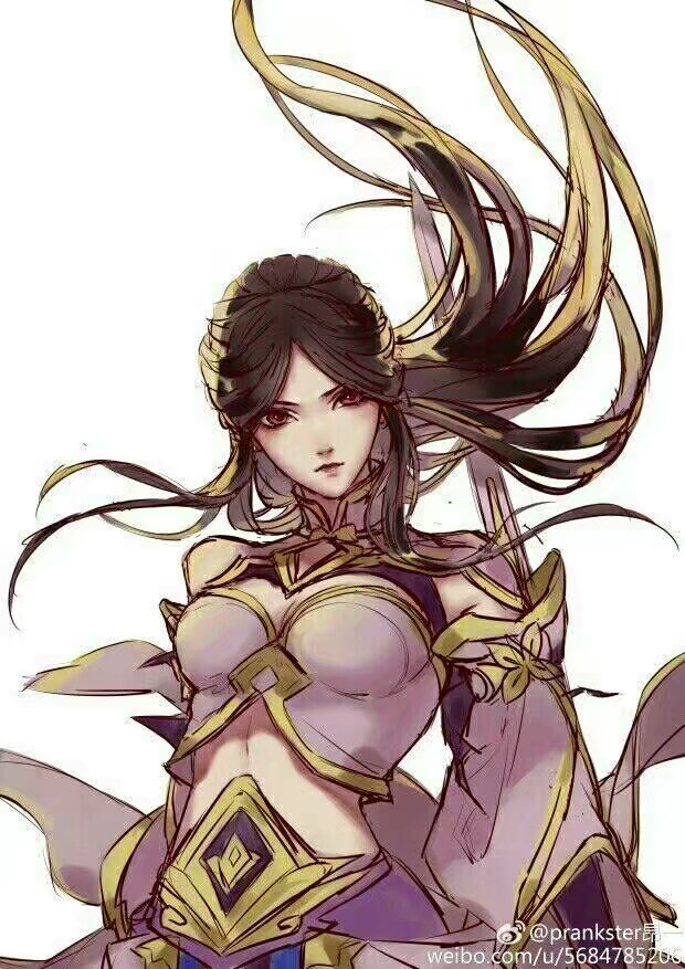 王者杂头 露娜 紫霞仙子
