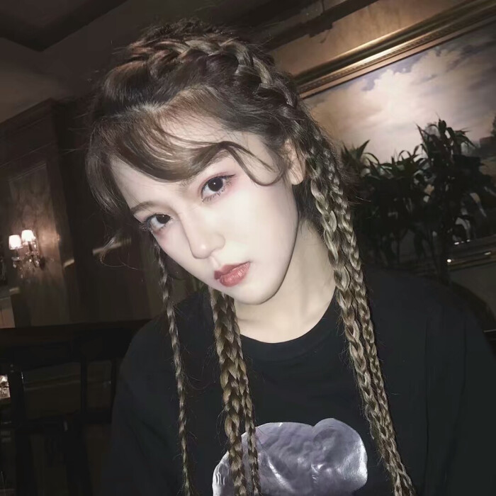 杀猪妹的女头 软妹 可爱 韩系 日系 港味 少女心 网红脸 个性 复古风