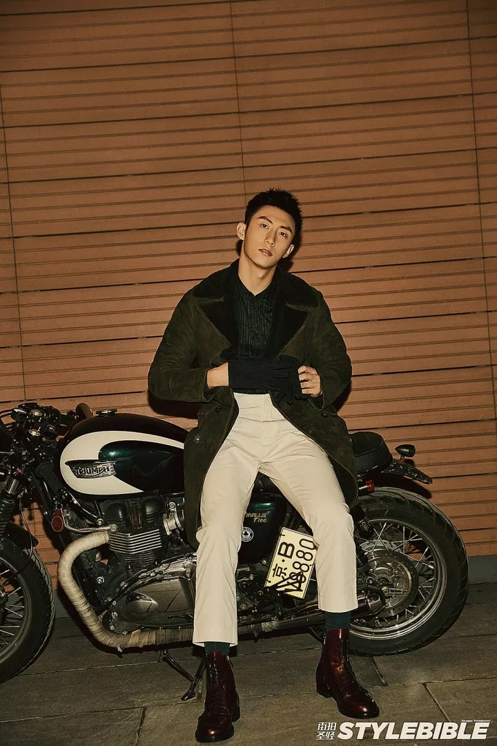 街拍圣经stylebible fashionfilm独家大片 机车型男黄景瑜