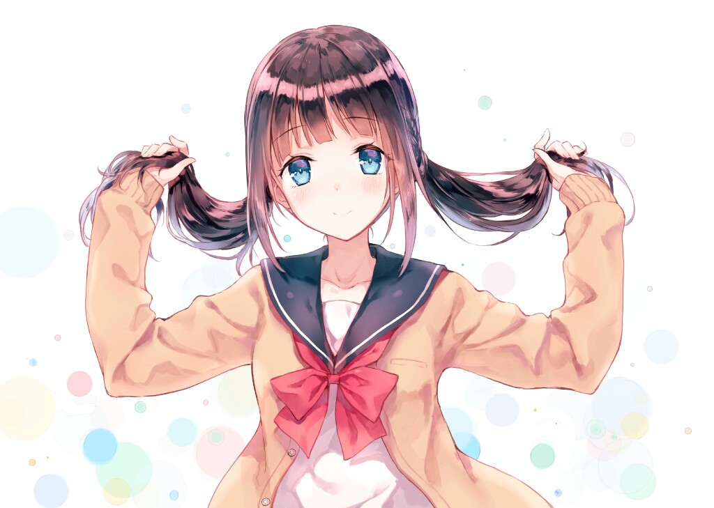 pixiv双马尾萌妹子台湾本子画师hiten