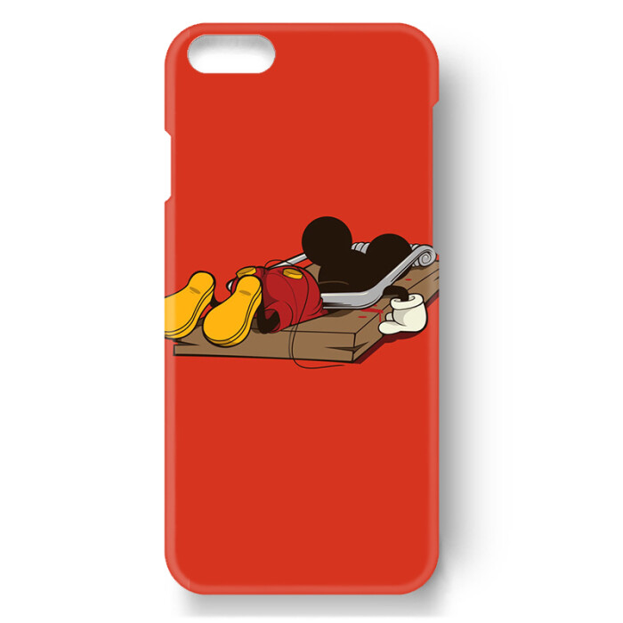迪士尼红底米奇老鼠苹果8 plus iphone x i6…-堆