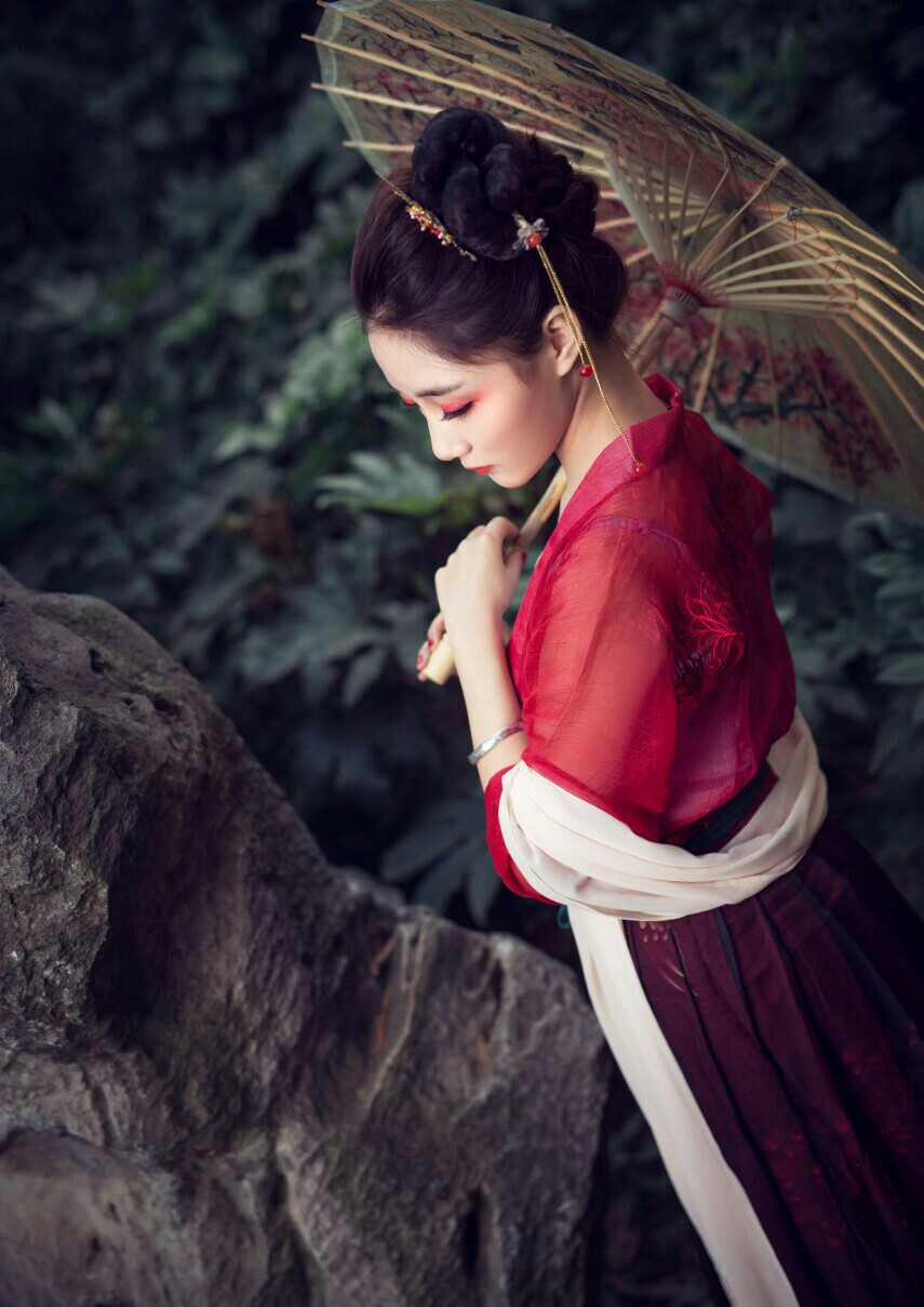 汉服,古风女头,真人,国色天香,妖娆,邪魅,嗜血,冷血,冰艳,可爱,妖孽