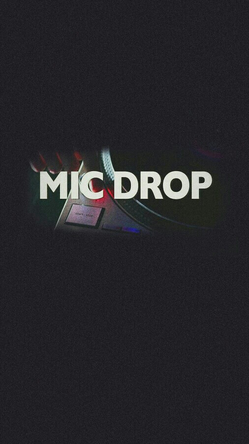 mic drop 防弹少年团壁纸