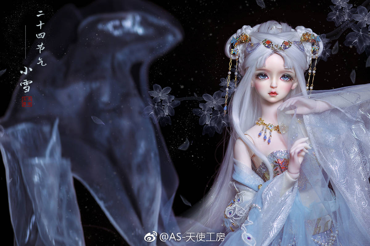 小雪〕sd娃娃 bjd 玩具 人偶 壁纸 萌物 古风精致美人