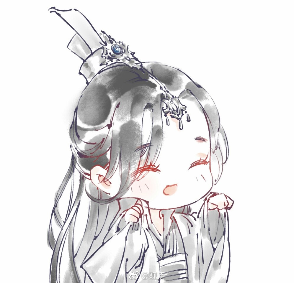 风师,风青玄,q版,天官赐福