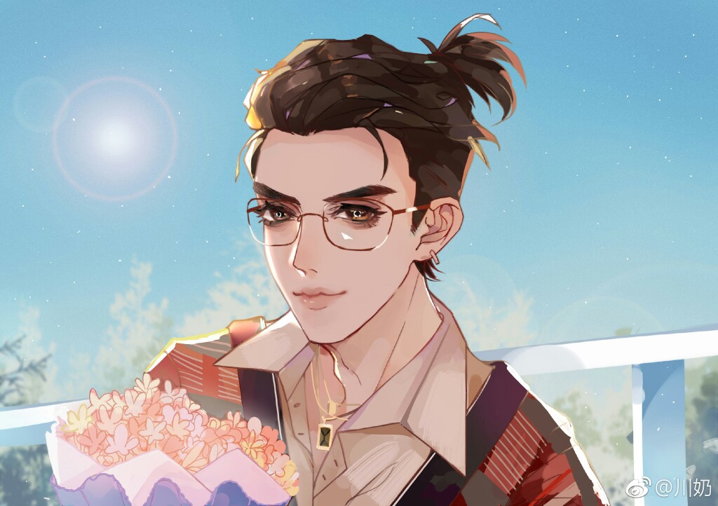 吴亦凡 kris 明星壁纸 男神帅哥 手绘漫画 卡通人物 中国有嘻哈