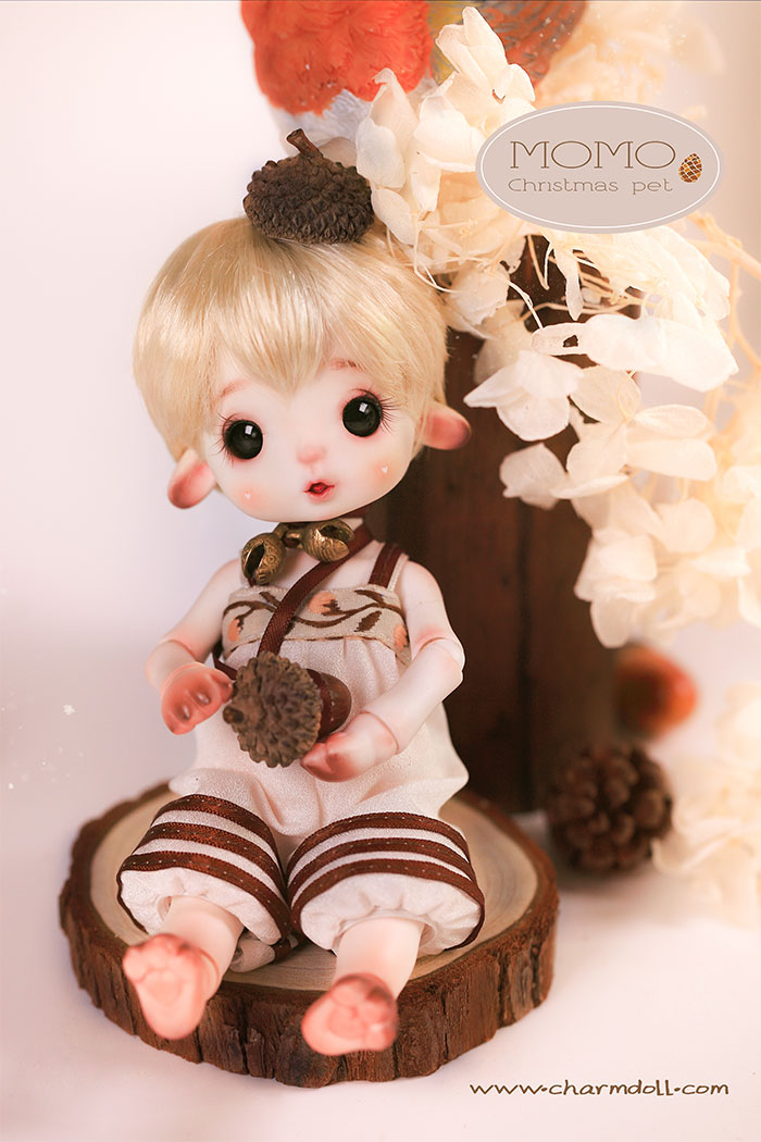 charmdoll cd bjd sd娃娃 小宠 松果 8分小宠 momo