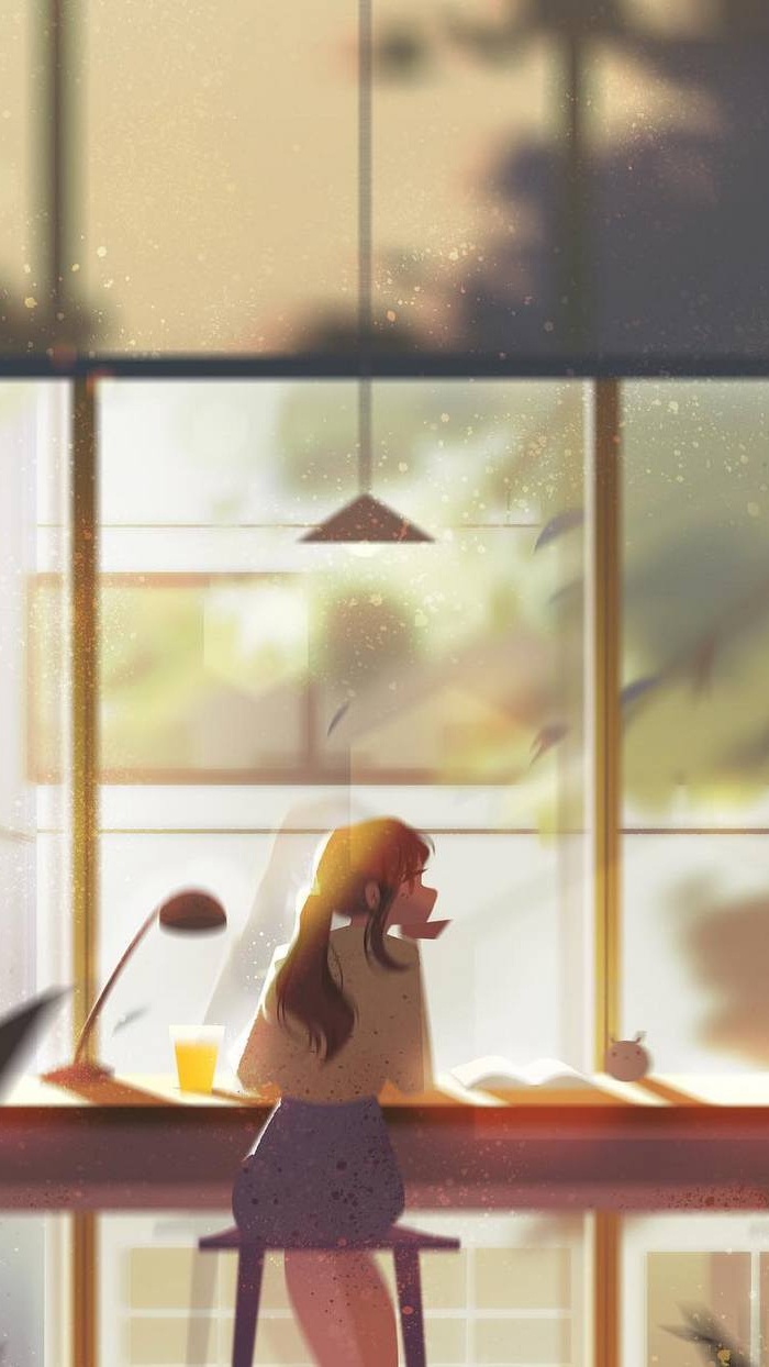 【动漫】【插画】【壁纸】【唯美】【清新】【背景】【森系】