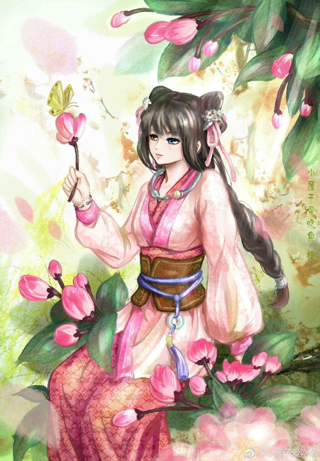 古风动漫《少年锦衣卫》朱延婍(九公主)&段云,云九cp古风动漫-云九