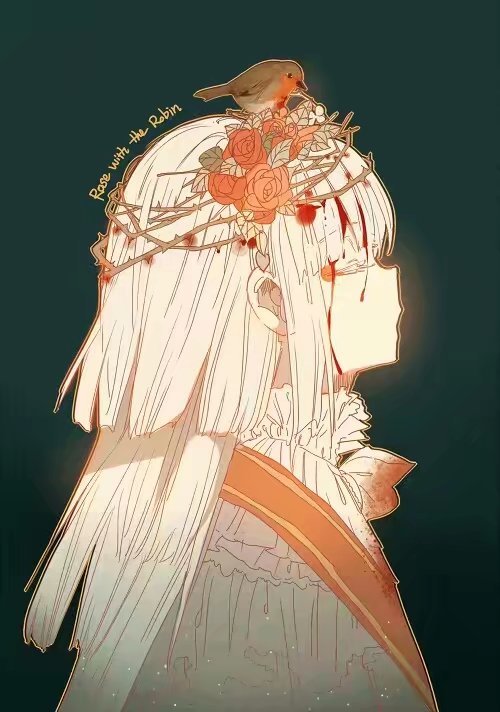 迷人wang|动漫|女头|少女|暗黑|复古