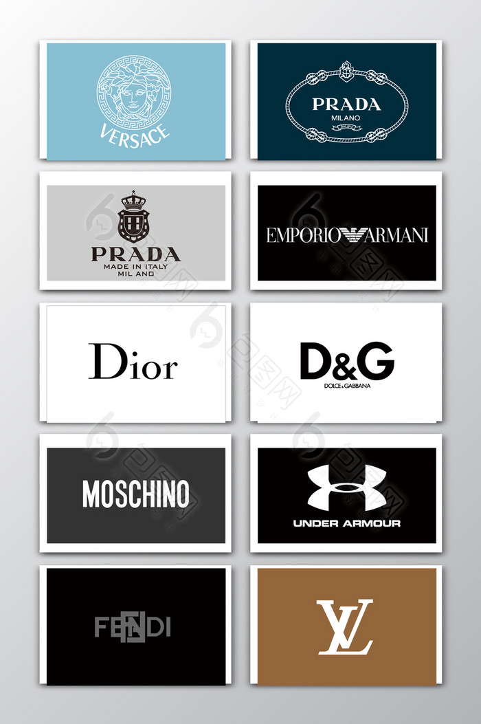 10款矢量世界知名奢侈品牌logo