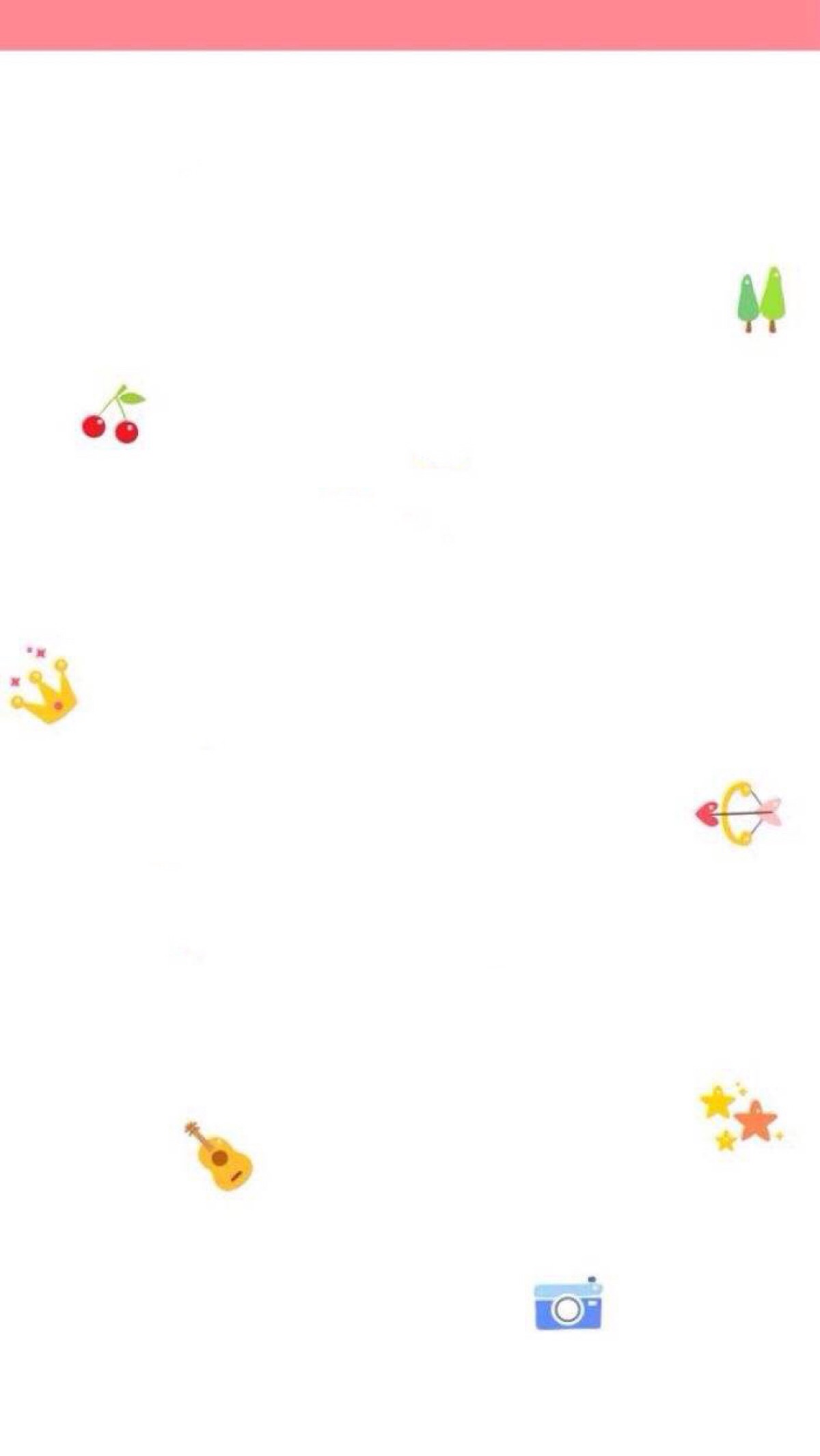 简约 可爱 清新 软萌 背景图片 平铺 素材 锁屏 壁纸(●ω