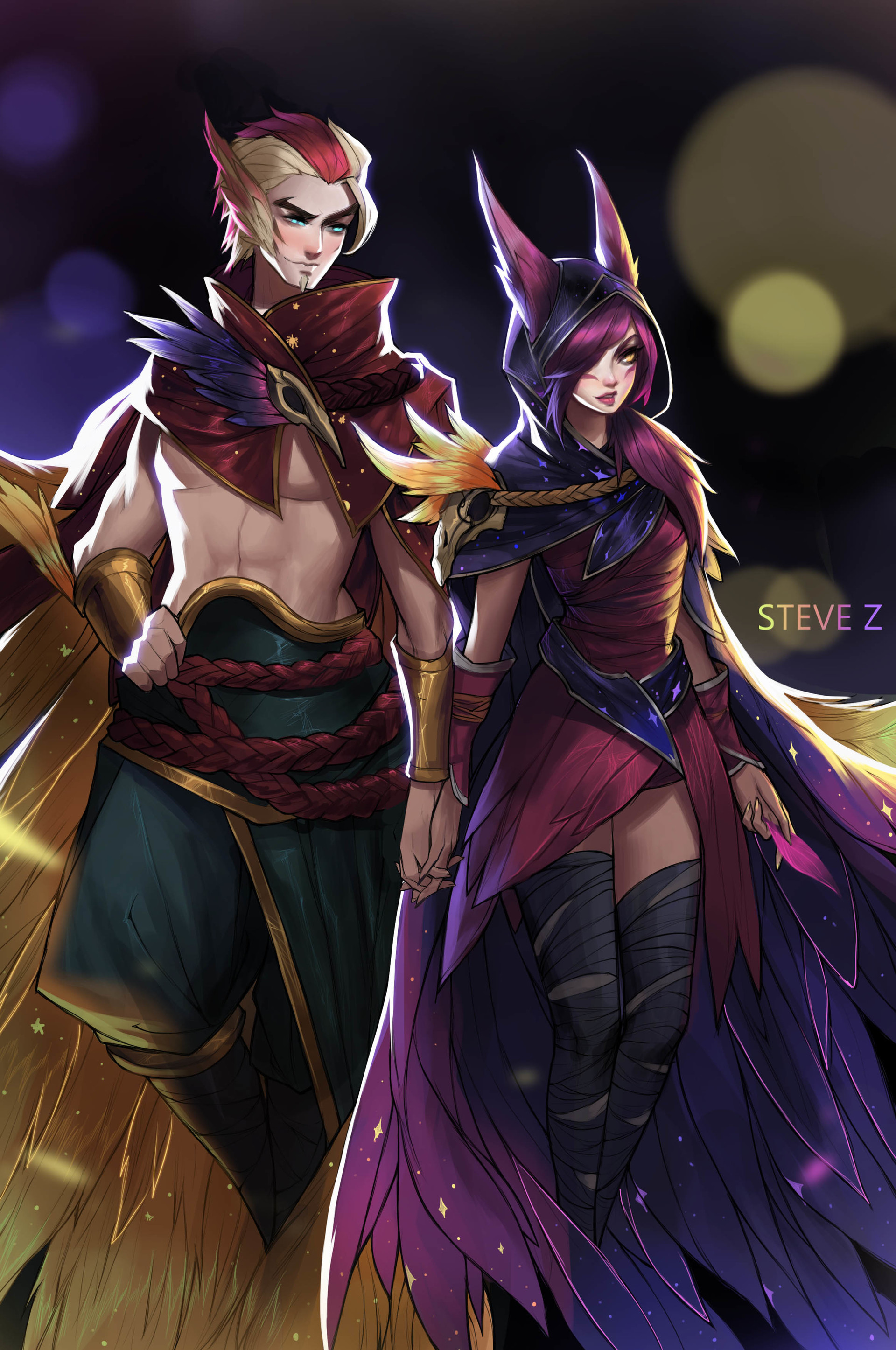 rakan xayah 霞洛